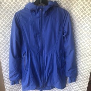 Ivivva Rain On Game On Jacket, Sz 14, Blue